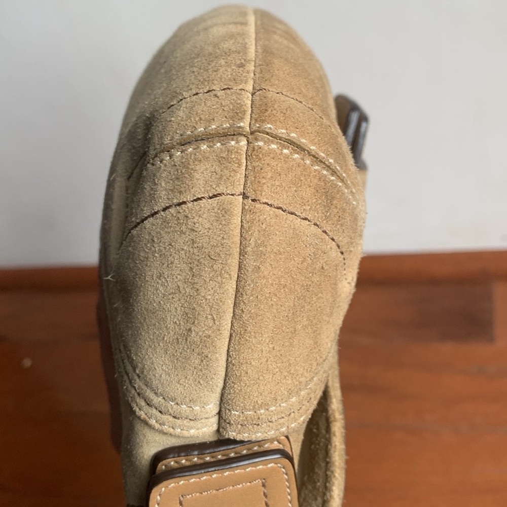 Coach Tan Suede Mini Soho Shoulder Bag - Picture 12 of 16